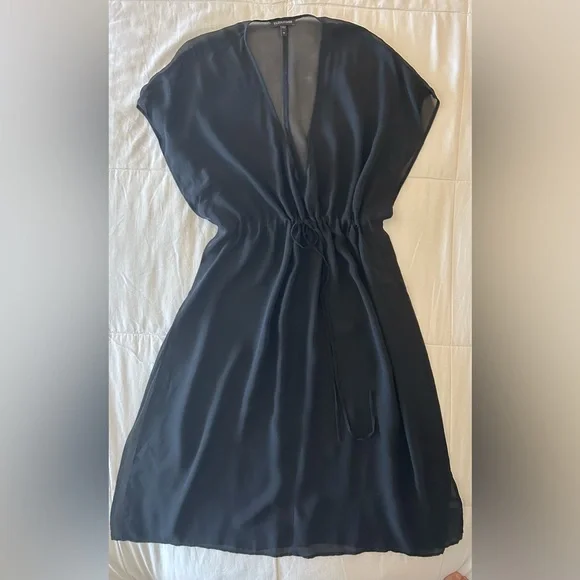 chinese dress ladies Eileen Fisher Sandwashed Tencel Asymetric Layering Dress main image 0